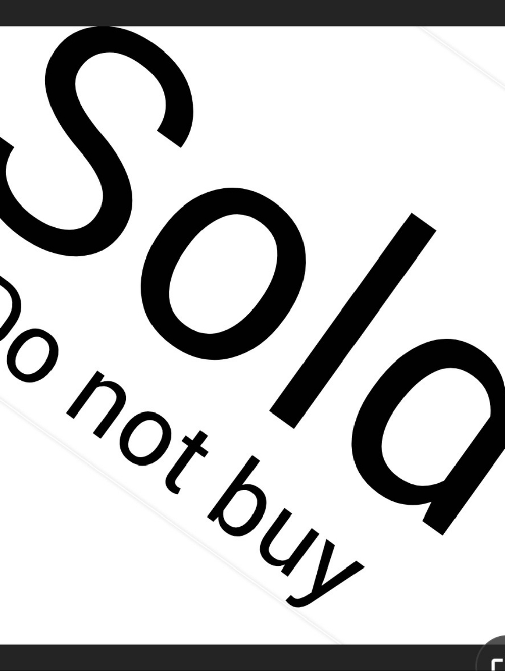 Sold Sold Sold Do Not Buy